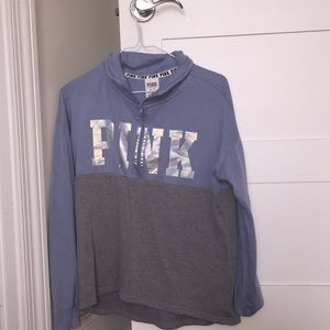 Victoria Secret Pink | Half zip hoodie